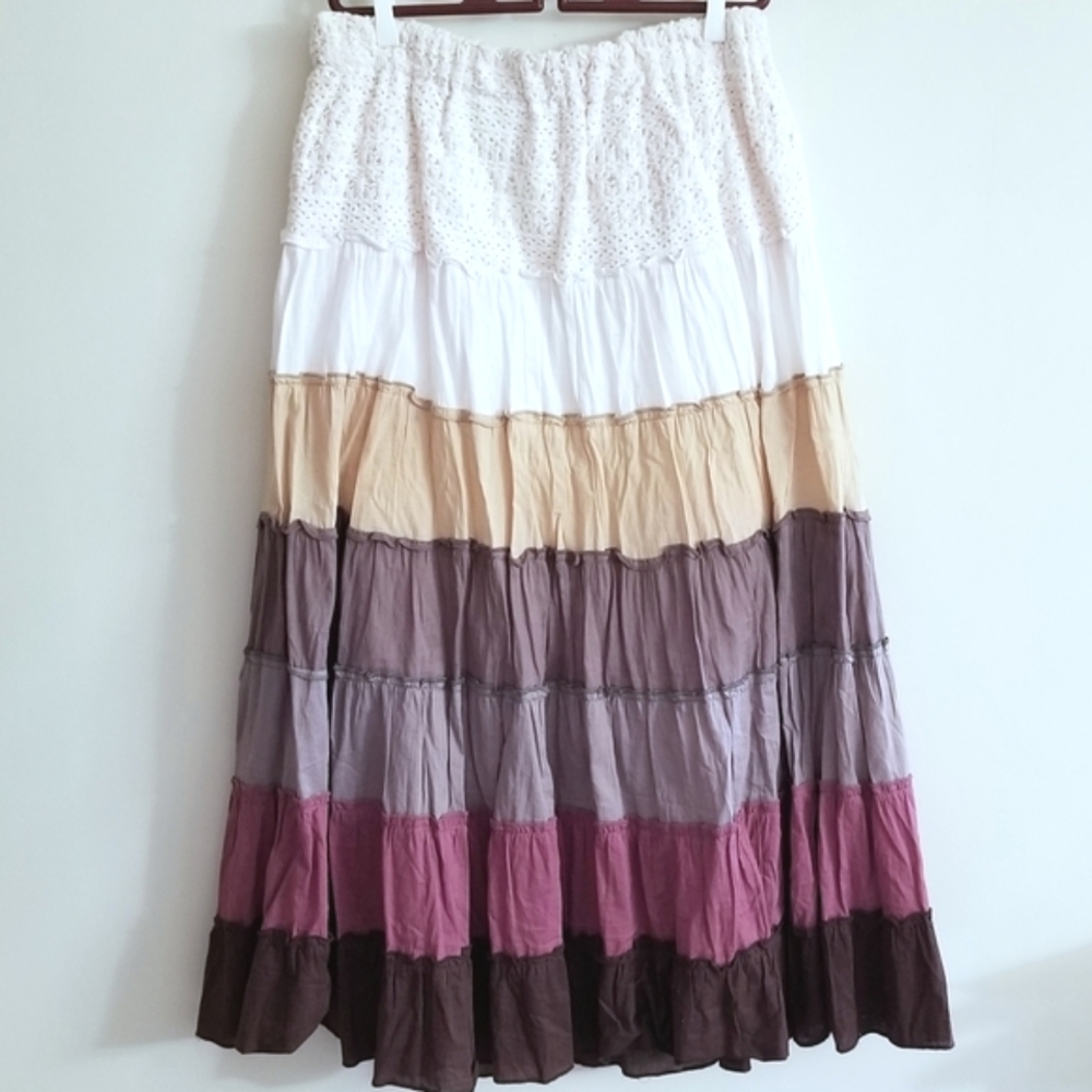 Beautiful tiered skirt